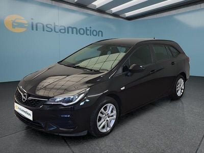 Gebraucht Opel Astra 110 PS (80 kW) 2021 Schwarz Kombi