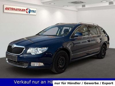 Gebraucht Skoda Superb 140 PS (102 kW) 2010 Blau Kombi