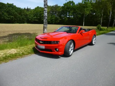 Gebraucht Chevrolet Camaro 405 PS (297 kW) 2013 Rot Cabrio