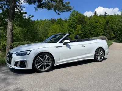 Używany Audi A5 Cabriolet S-Line 204 KM (150 kW) 2020 Biały Kabriolet