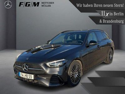 Grau Gebraucht 2024 Mercedes C200 AMG line Limousine | 44.970 €
