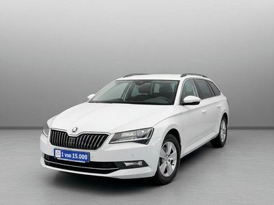 Gebraucht Skoda Superb Ambition 150 PS (110 kW) 2019 Candyweiss Kombi