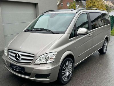 gebraucht Mercedes Viano 3.0 CDI Ambiente lang Navi Leder SSD AHK