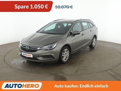 Gebraucht Opel Astra Edition 125 PS (91 kW) 2017 Braun Kombi