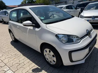 Gebraucht VW up! move up! 60 PS (44 kW) 2018 Weiß Kleinwagen