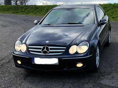 Gebraucht Mercedes CLK200 Elegance 184 PS (135 kW) 2008 Blau Coupé
