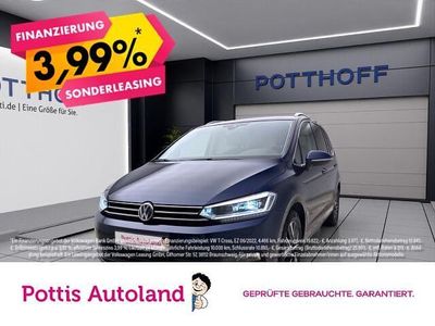 Gebraucht VW Touran Highline 150 PS (110 kW) 2019 Blau Van / Kleinbus