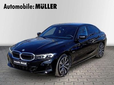 Gebraucht BMW 320e Sport Line 163 PS (119 kW) 2023 Schwarz Limousine
