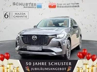 Neu Mazda CX-60 Homura-Line 254 PS (186 kW) 2026 Machine gray SUV