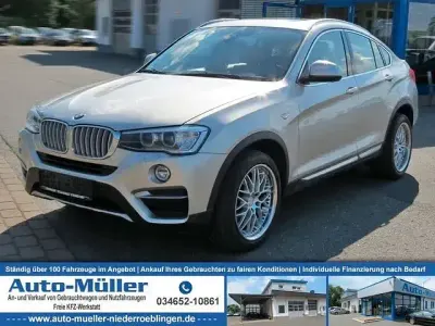 Gebraucht BMW X4 xLine 306 PS (225 kW) 2015 Silber SUV