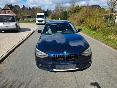 Brugt BMW 118 Urban Line 143 HK (105 kW) 2012 Blå Hatchback