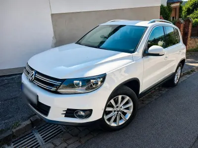 Gebraucht VW Tiguan Sportline 140 PS (102 kW) 2014 Weiß SUV