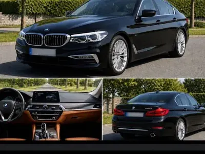 Gebraucht BMW 520 Luxury Line 190 PS (139 kW) 2017 Schwarz Limousine