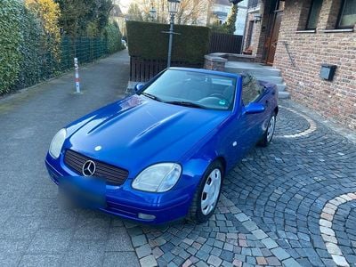 Gebraucht Mercedes SLK200 136 PS (100 kW) 2000 Blau Cabrio