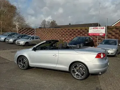 Brugt VW Eos 122 HK (89 kW) 2009 Sølv Cabriolet