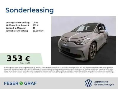 Second-hand VW ID.3 Pro 150 kW (204 CP) 2024 Gri Hatchback