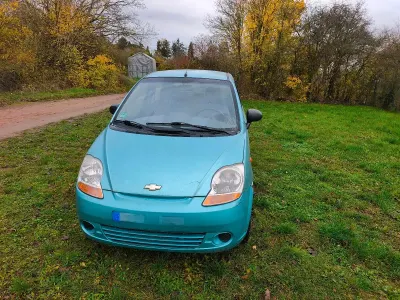 Używany Chevrolet Matiz 52 KM (38 kW) 2009 Niebieski Hatchback
