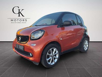 Nachtschwarz Gebraucht 2017 Smart ForTwo Coupé Basis Kleinwagen | 9.390 € (Fairer Preis)