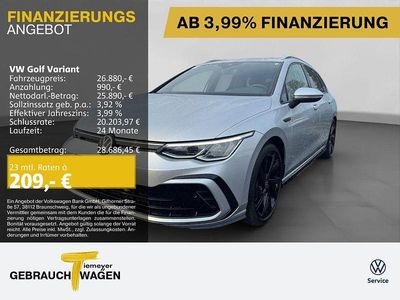 Gebraucht VW Golf VIII R-line 150 PS (110 kW) 2023 Silber Kombi