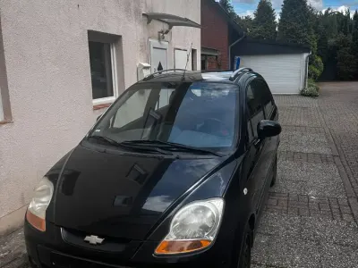 Gebraucht Chevrolet Matiz 52 PS (38 kW) 2008 Schwarz Kleinwagen