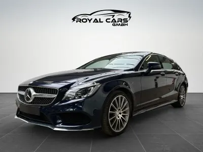Używany Mercedes CLS350 AMG line 258 KM (189 kW) 2016 Niebieski Coupe