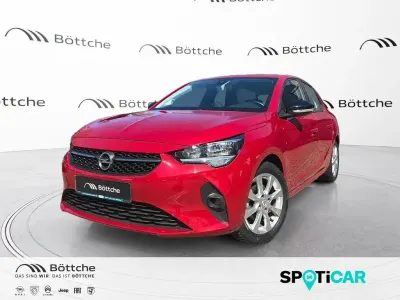 Gebraucht Opel Corsa Edition 75 PS (55 kW) 2021 Chili rot/kardio rot Kleinwagen