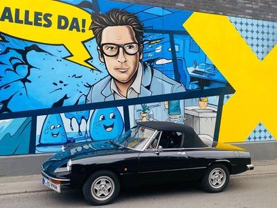 Gebraucht Alfa Romeo Spider 116 PS (85 kW) 1989 Schwarz Cabrio