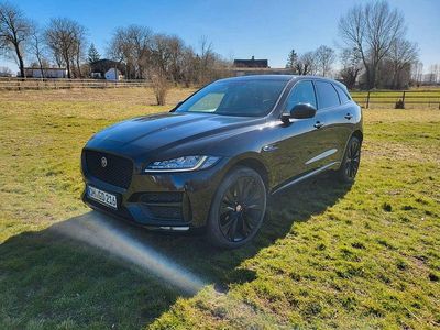 Gebraucht Jaguar F-Pace R-Sport 179 PS (131 kW) 2016 Schwarz SUV