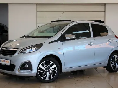 Second-hand Peugeot 108 69 CP (50 kW) 2015 Argintiu Cabrio