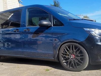 Brugt Mercedes Vito 163 HK (119 kW) 2017 Blå Van