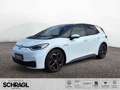 Gebraucht VW ID.3 Pro 106 kW (145 PS) 2022 Gletscherweiß metallic/dach schwarz Kleinwagen