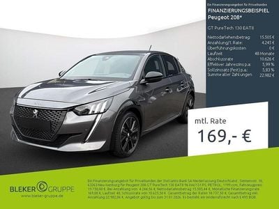 Gebraucht Peugeot 208 GT 131 PS (96 kW) 2023 Lackierung platiniumgrau/typ aussenverkleidung metalliclackierung Kleinwagen