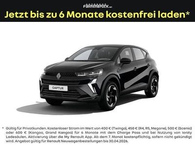 Neu Renault Captur 114 PS (83 kW) 2025 Schwarz SUV