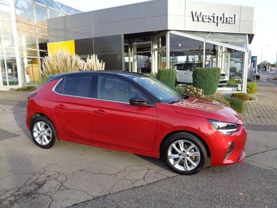 Rot Gebraucht 2021 Opel Corsa Elegance Limousine | 15.670 € (Etwas zu teuer)