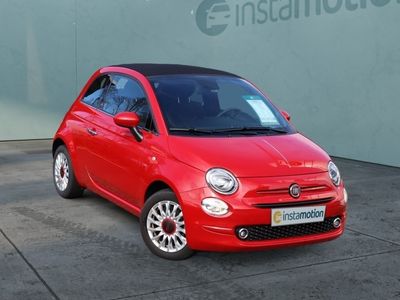 gebraucht Fiat 500C 1.0 GSE HYBRID RED 70PS BEATS PDC NAVI KLIMAAUTOMATIK