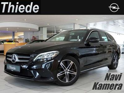 gebraucht Mercedes C220 D T AVANTGARDE DCT NAVI/LED/KAMERA/SHZ/PDC