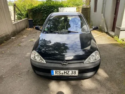 Gebraucht Opel Corsa 58 PS (42 kW) 2002 Schwarz Kleinwagen