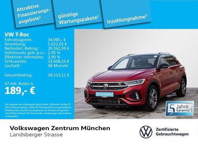 Gebraucht VW T-Roc R-line 190 PS (139 kW) 2025 Rot SUV