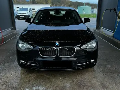 Usata BMW 118 Sport Line 143 CV (105 kW) 2012 Nero Utilitaria