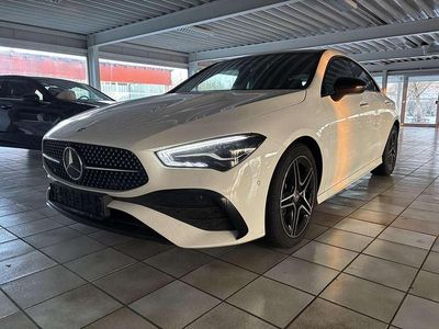 Gebraucht Mercedes CLA200 AMG Line Premium 163 PS (119 kW) 2024 Unilack polarweiß Coupé
