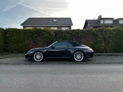 Usata Porsche 997 Black Edition 345 CV (253 kW) 2011 Nero Cabrio