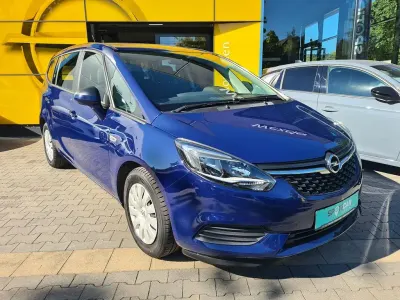 Gebraucht Opel Zafira Edition 120 PS (88 kW) 2017 Blau Van / Kleinbus
