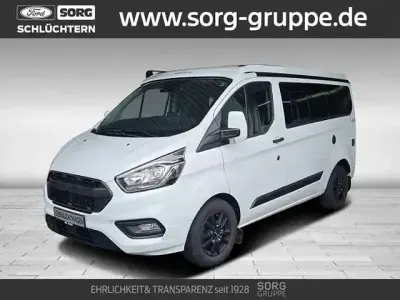 Gebraucht Ford Transit Custom Nugget 185 PS (136 kW) 2022 Weiß, frozen white Limousine