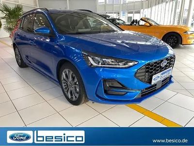 Brugt Ford Focus ST-Line 125 HK (91 kW) 2024 Blå Stationcar