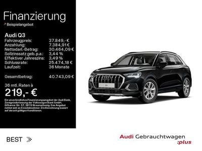 Gebraucht Audi Q3 Advanced 150 PS (110 kW) 2025 Mythosschwarz metallic SUV