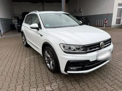 Gebraucht VW Tiguan R-line 116 PS (85 kW) 2018 Weiß SUV