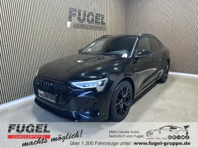 Gebraucht Audi e-tron Sportback S-Line 300 kW (408 PS) 2023 Mythosschwarz metallic SUV