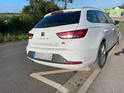 Gebraucht Seat Leon ST Style 110 PS (80 kW) 2017 Weiß Kombi