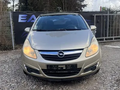 Gebraucht Opel Corsa Edition 80 PS (58 kW) 2007 Gelb Kleinwagen