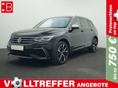 Gebraucht VW Tiguan Allspace R-line 200 PS (147 kW) 2022 Schwarz SUV